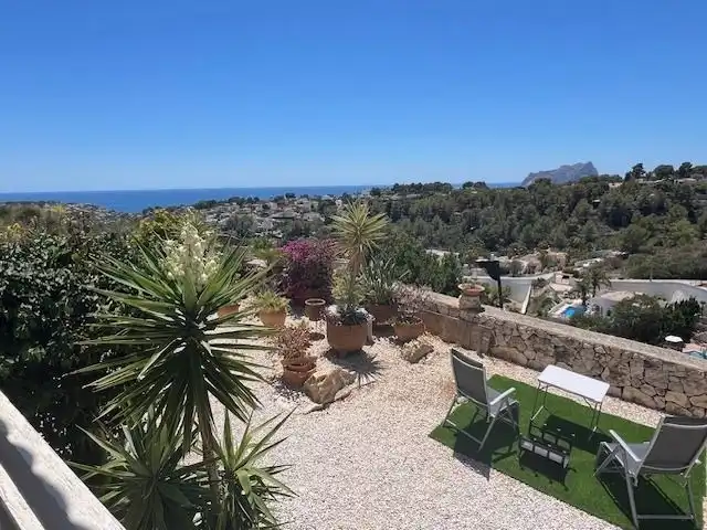 Terraza de Piso en venta en Benissa con Aire acondicionado, Jardín privado y Terraza