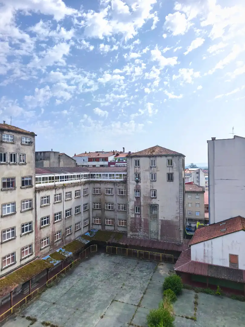Exterior view of Flat for rent in Santiago de Compostela   with Heating and Furnished