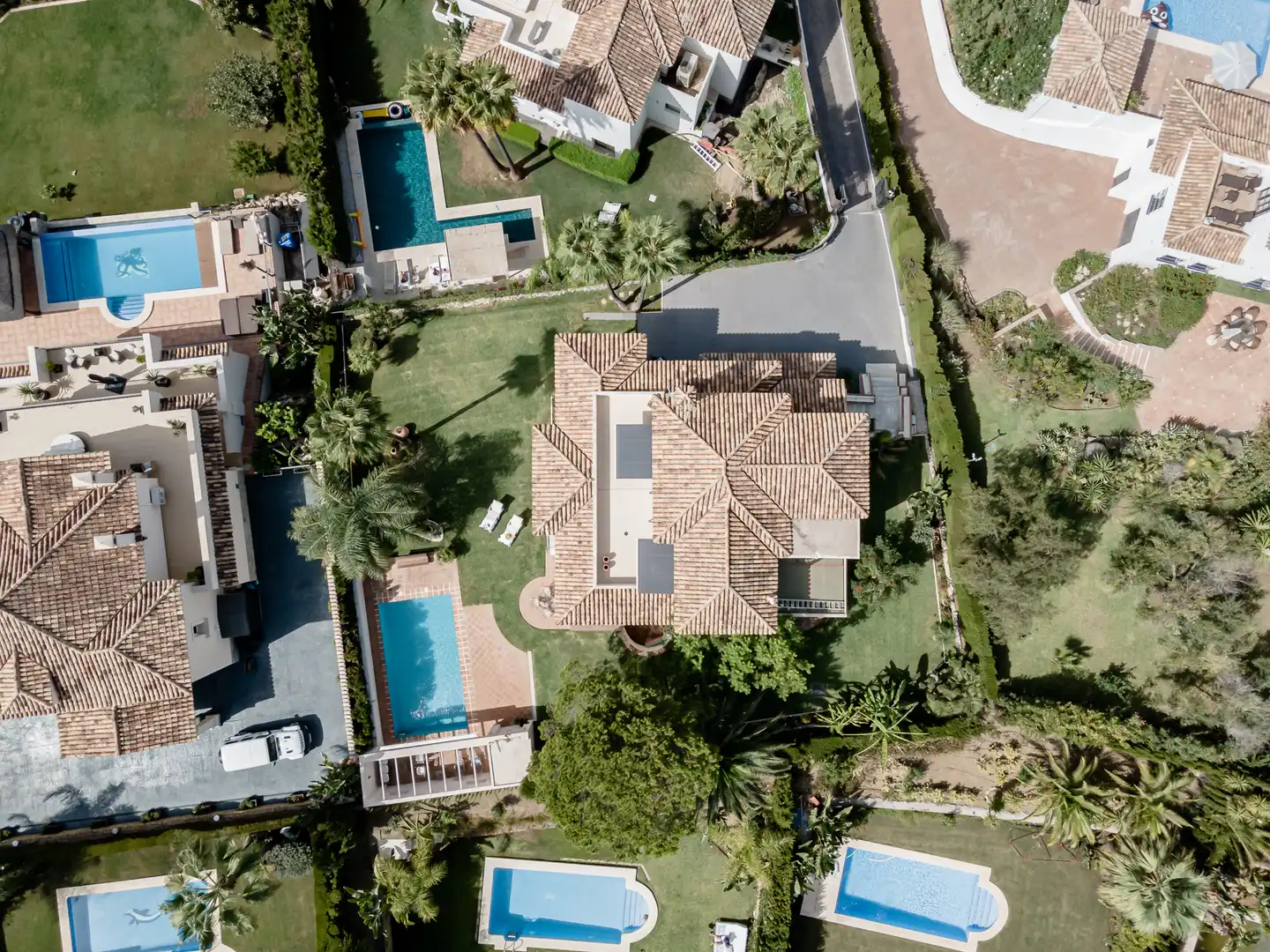 Jardín de Casa o chalet en venta en Marbella con Aire acondicionado, Calefacción y Piscina