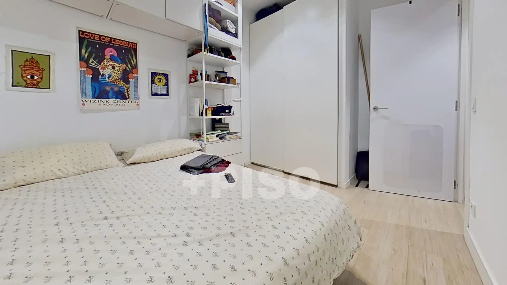 Schlafzimmer von Wohnung zum Verkauf in Madrid mit Klimaanlage, Heizung und Parkett