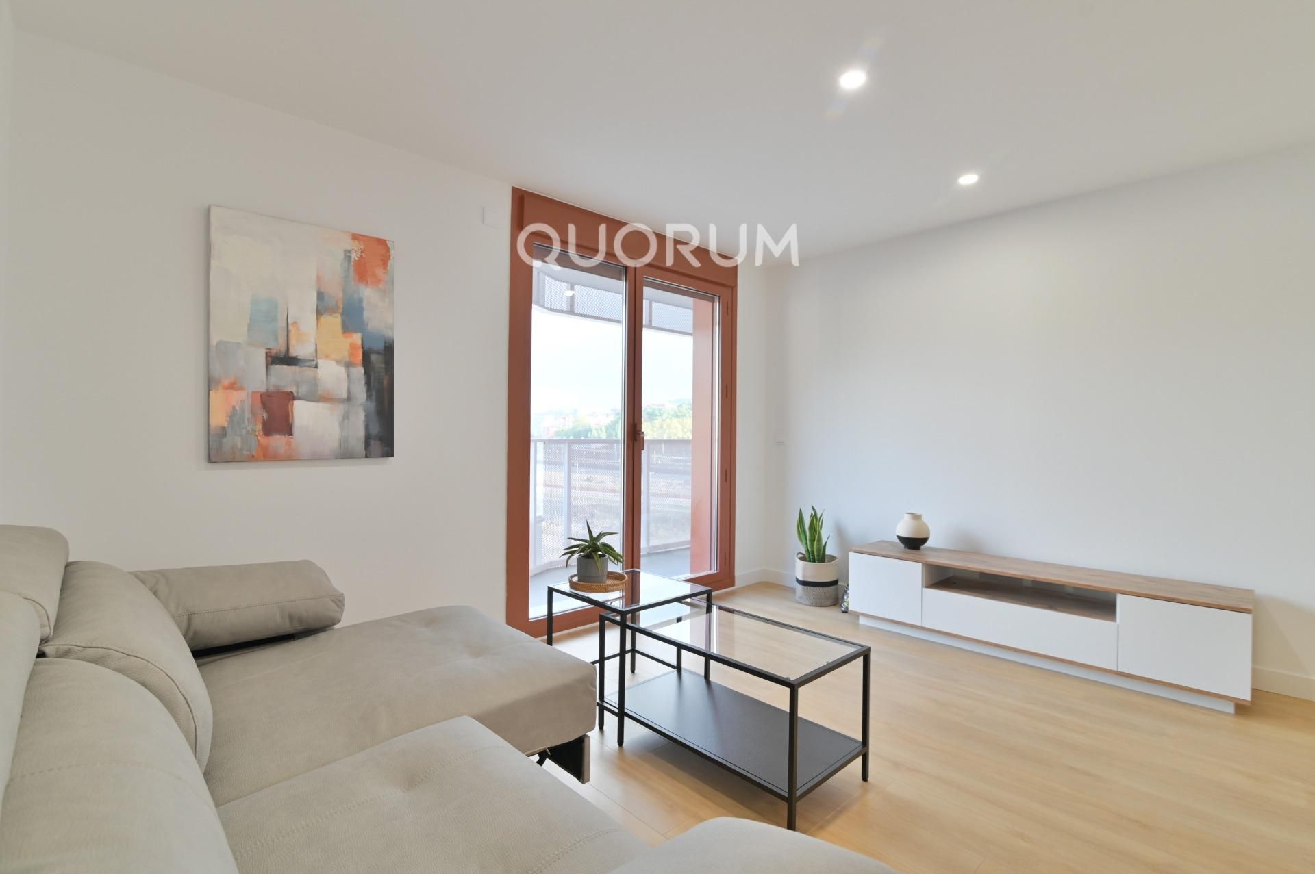 Sala de estar de Piso de alquiler en Bilbao  con Calefacción y Terraza