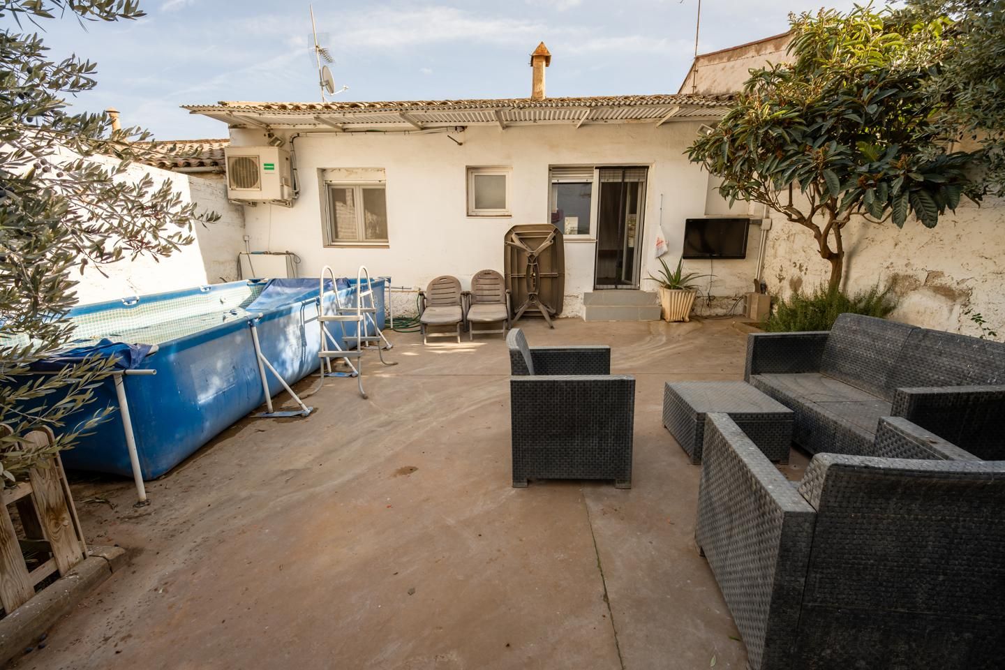 Terrassa de Casa o xalet en venda en Morata de Jalón amb Aire condicionat, Calefacció i Jardí privat