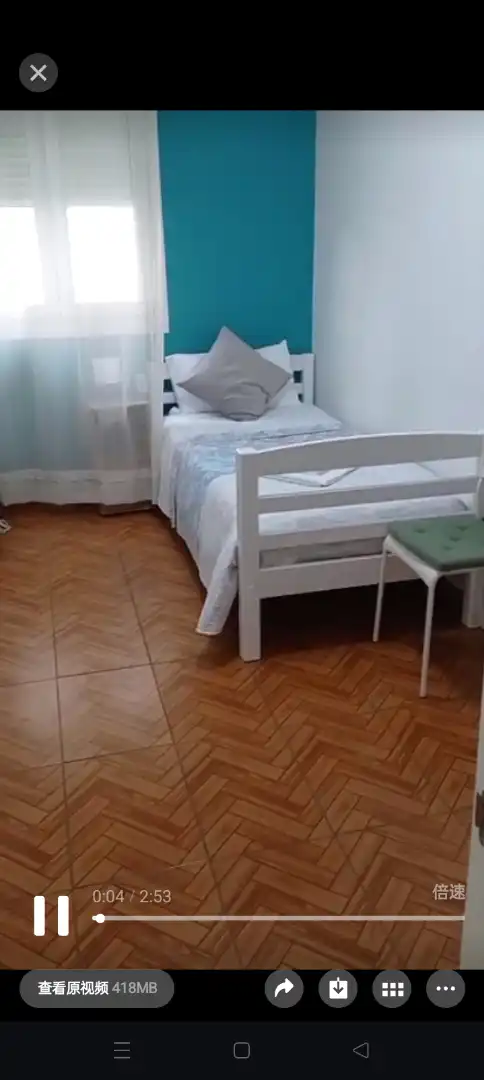 Bedroom of Flat for sale in Bilbao   with Heating, Furnished and Oven