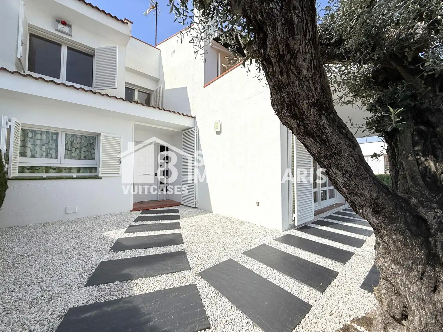Vista exterior de Casa adosada en venta en Sant Pol de Mar con Calefacción, Jardín privado y Terraza