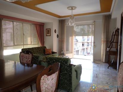 Living room of Apartment for sale in Oliva  with Parquet flooring, Terrace and Balcony