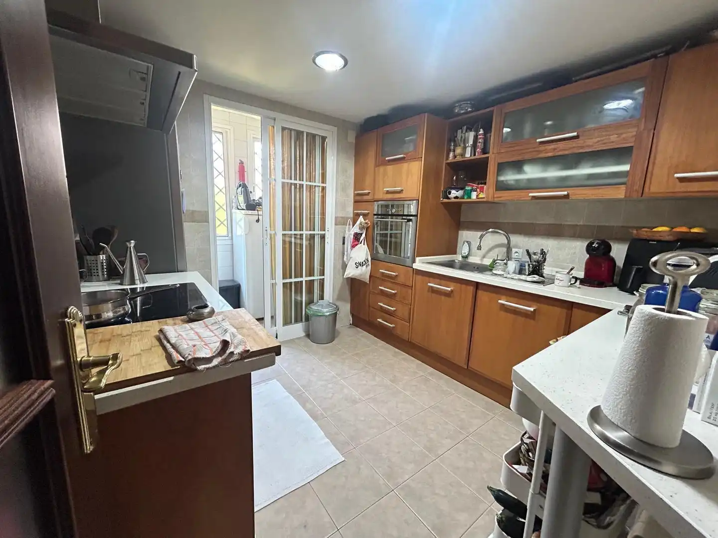 Cocina de Casa adosada en venta en Antequera con Aire acondicionado, Calefacción y Jardín privado