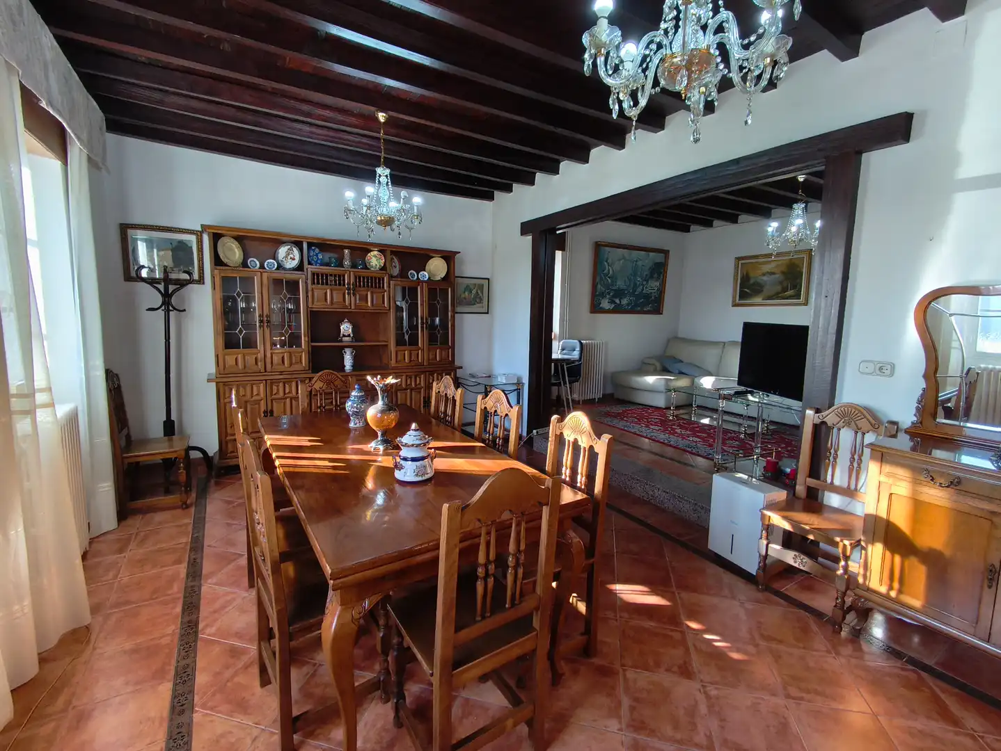 Dining room of Houses for sale in Vedra  with Heating, Private garden and Terrace