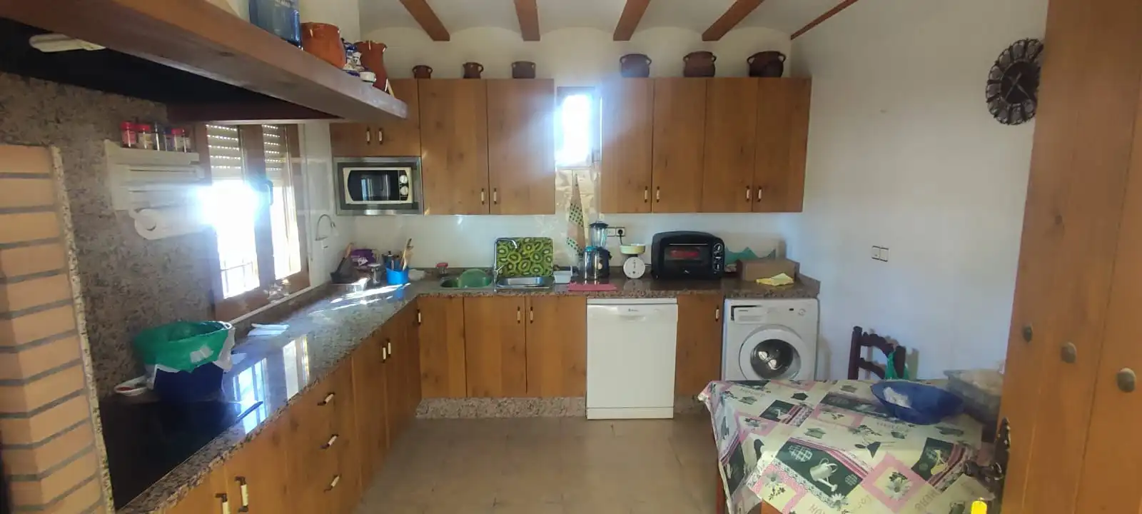 Cocina de Finca rústica en venta en Murcia con Aire acondicionado, Calefacción y Jardín privado