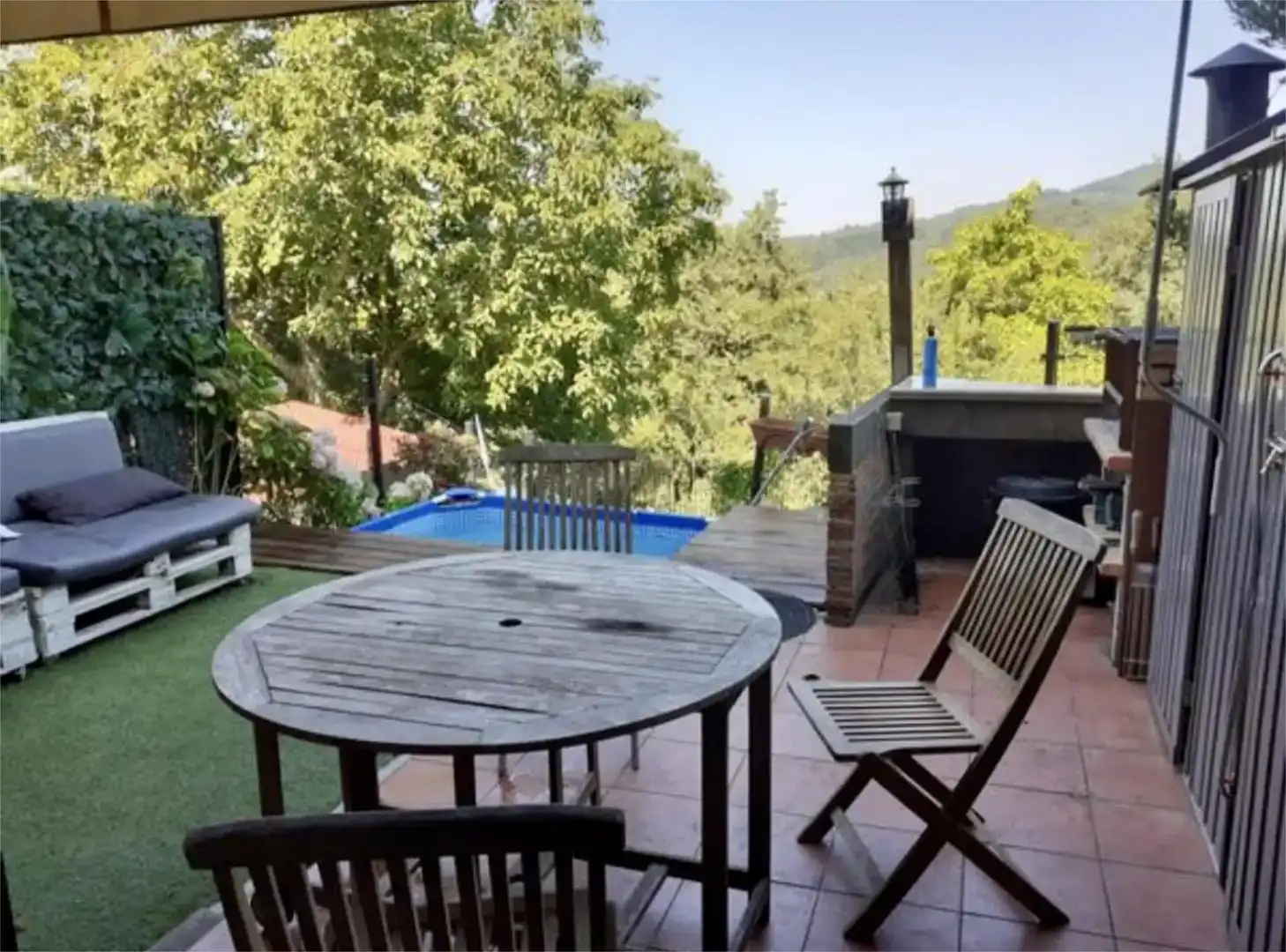 Terrassa de Casa adosada en venda en Galdakao amb Balcó