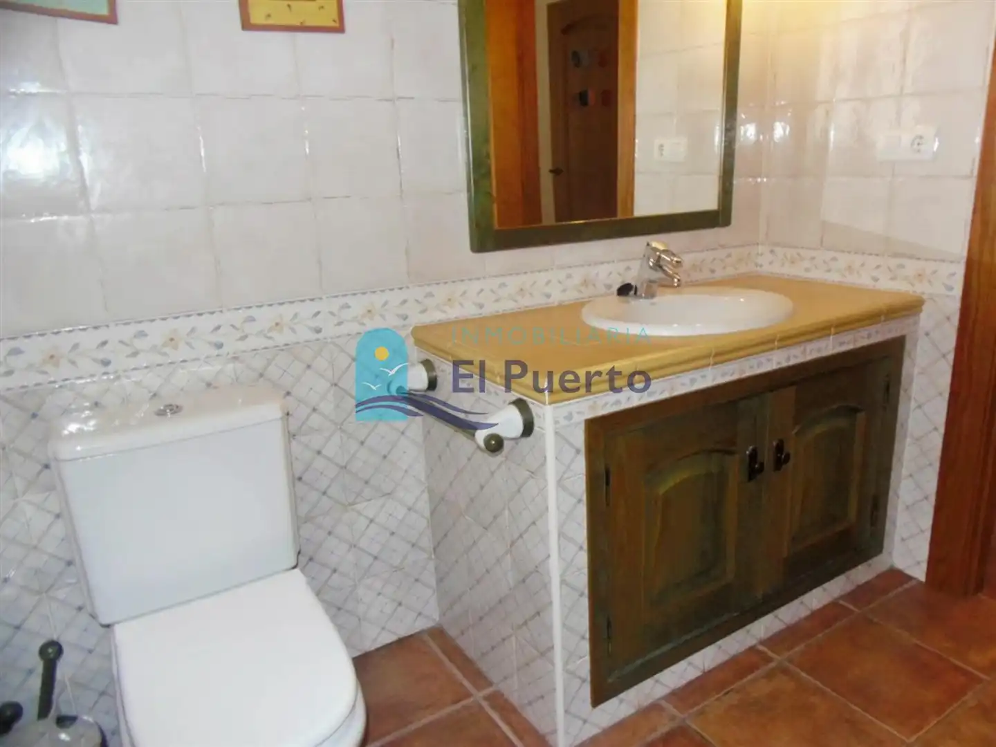 Baño de Casa o chalet en venta en Mazarrón con Calefacción, Jardín privado y Terraza