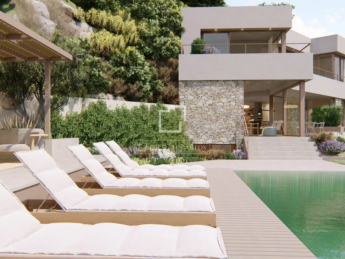 Terrasse von Haus oder Chalet zum Verkauf in Begur mit Klimaanlage, Heizung und Privatgarten