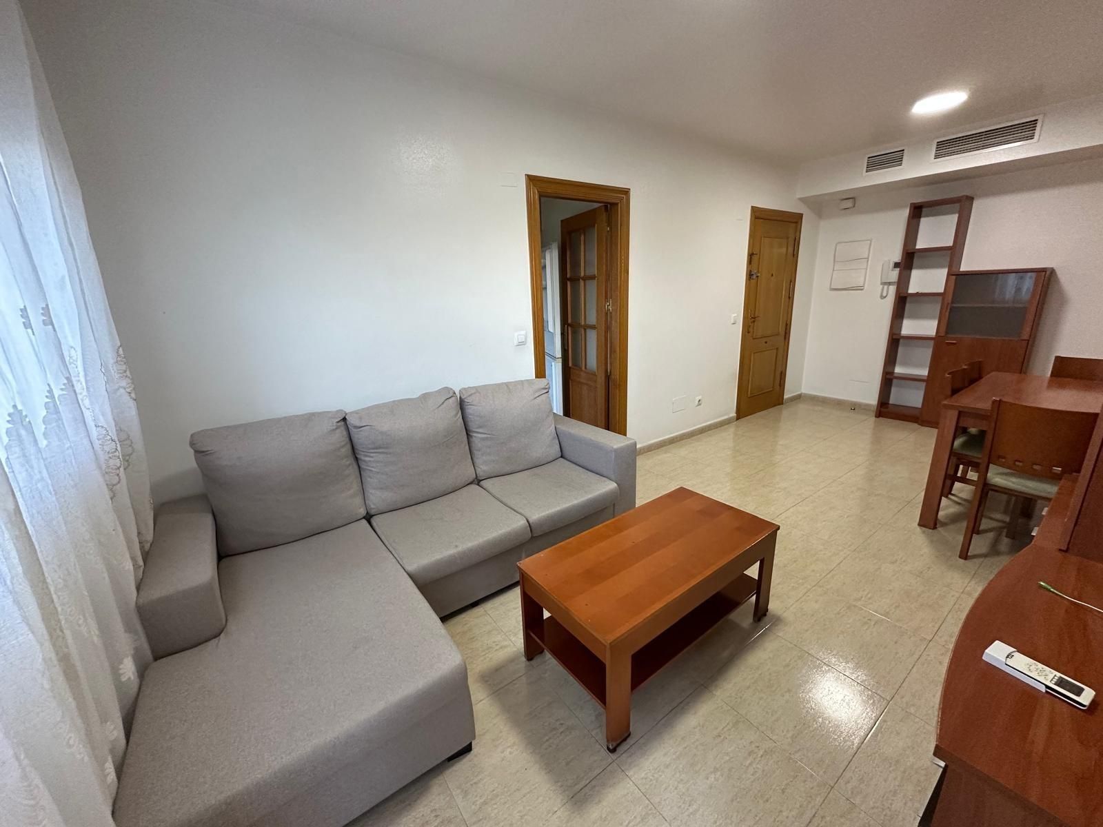 Living room of Apartment for sale in  Murcia Capital  with Air Conditioner, Private garden and Terrace