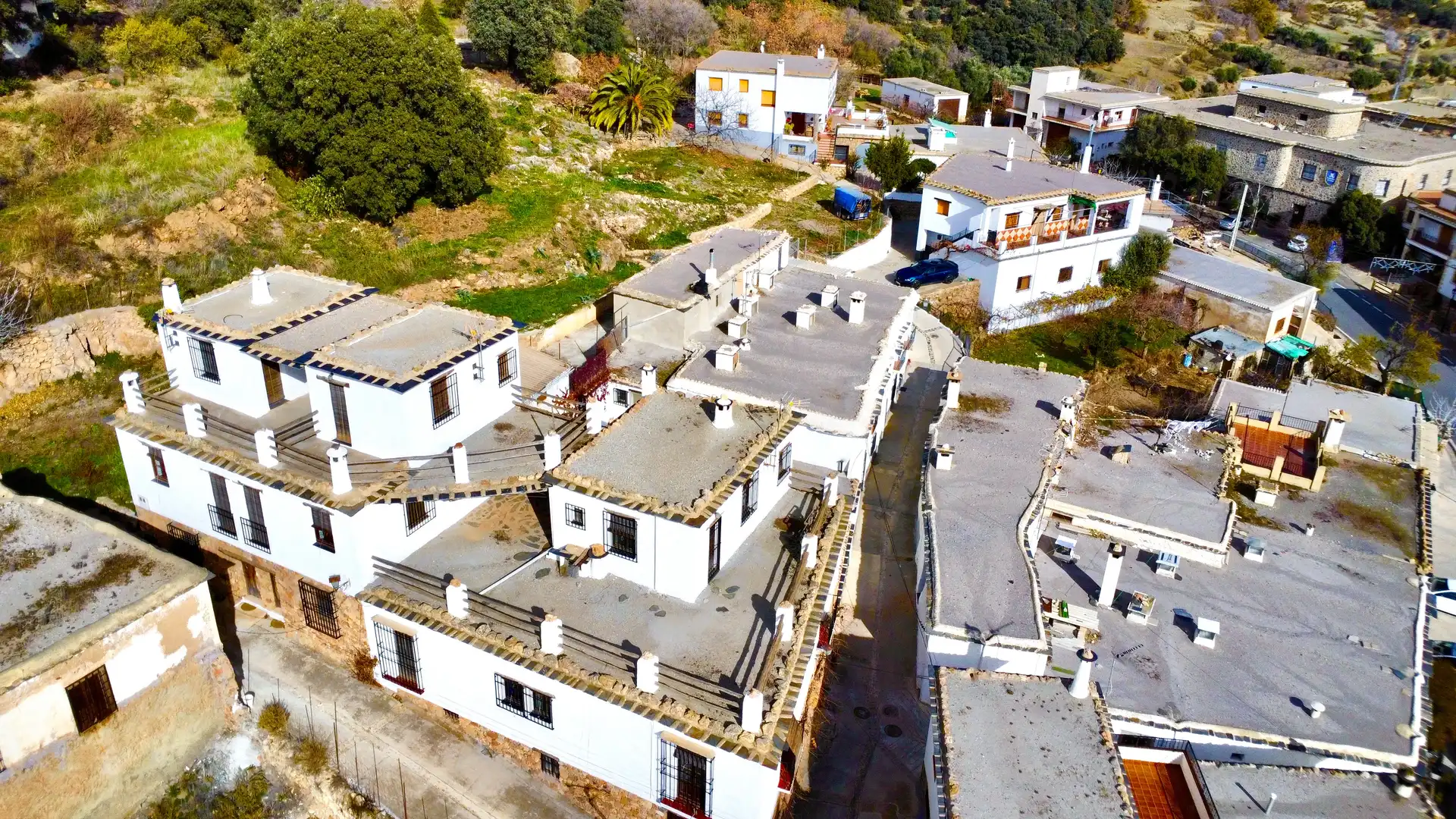 Exterior view of Buildings for sale in Juviles  with Alarm