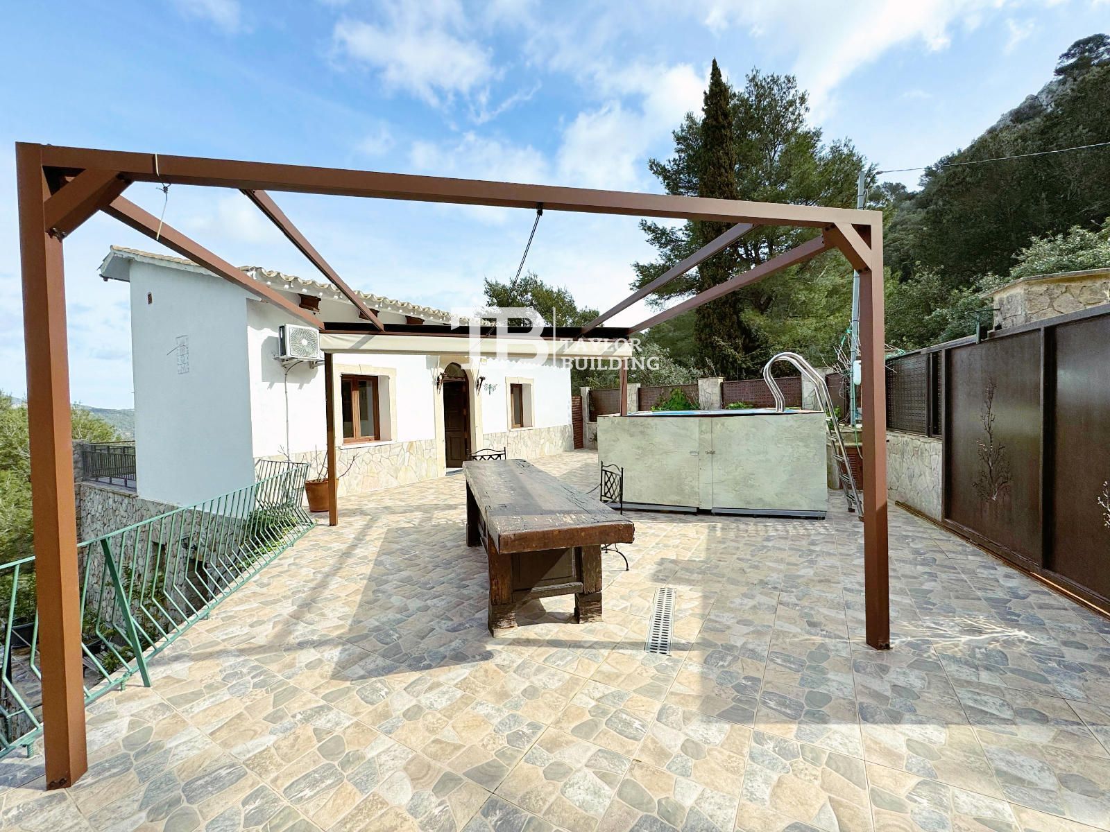 Terrassa de Casa o xalet en venda en Puigpunyent amb Aire condicionat, Calefacció i Jardí privat
