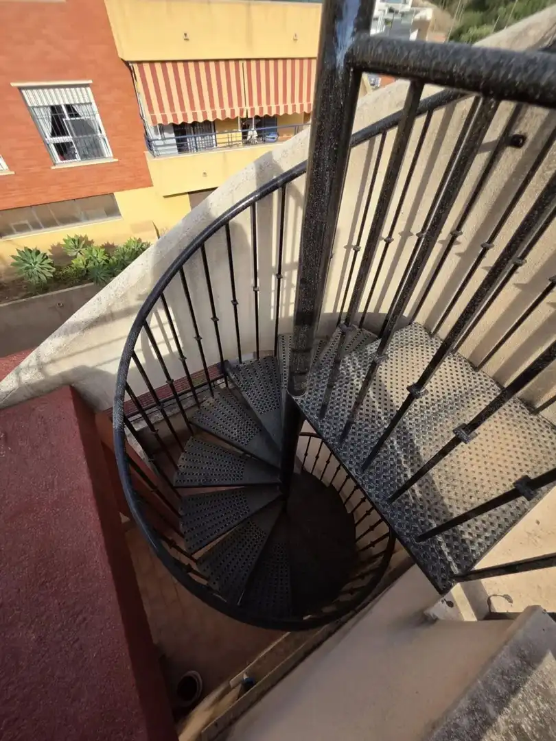 Terraza de Ático en venta en Málaga con Piscina comunitaria