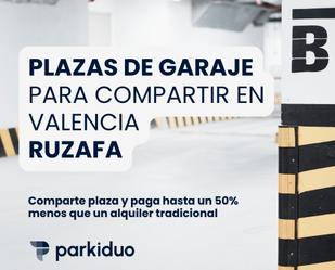 Aparcament de Garatge de lloguer en  Valencia Capital