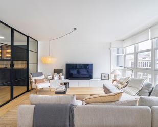 Living room of Apartment to rent in A Coruña Capital   with Air Conditioner, Heating and Furnished