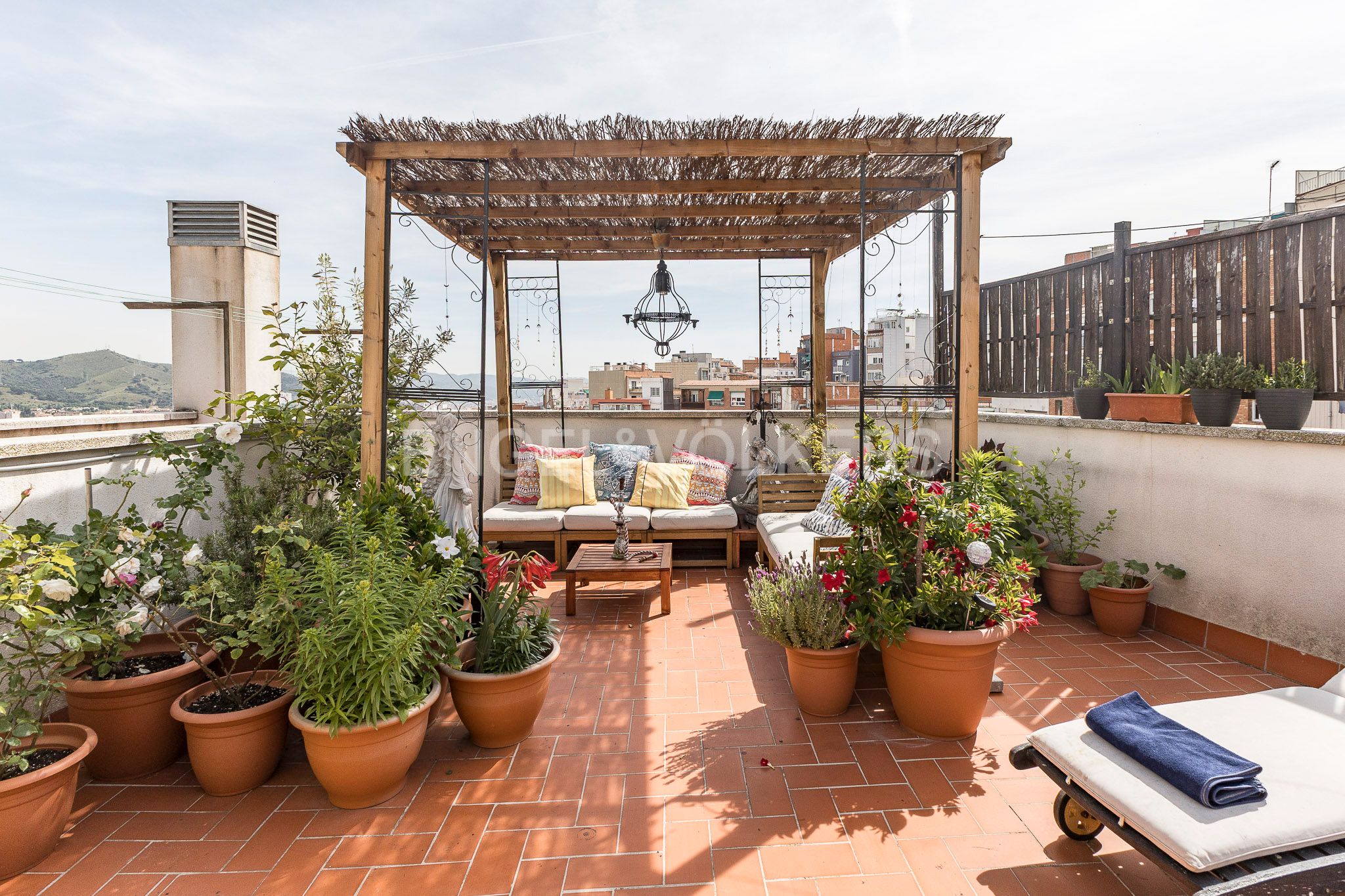 Terrace of Attic for sale in  Barcelona Capital  with Heating, Terrace and Balcony