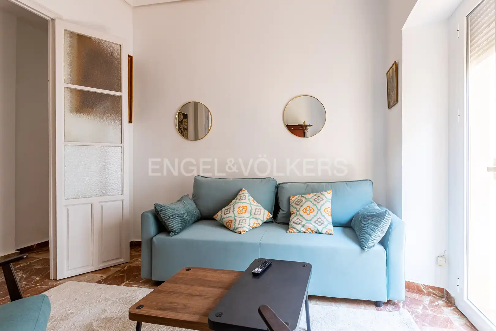 Sala de estar de Piso de alquiler en Sevilla con Aire acondicionado y Calefacción
