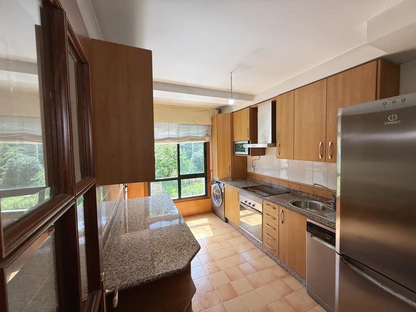 Kitchen of Flat for sale in Cangas   with Heating, Parquet flooring and Storage room