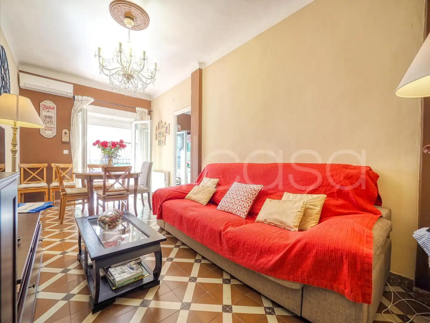 Living room of Flat for sale in Alicante / Alacant  with Air Conditioner, Heating and Terrace