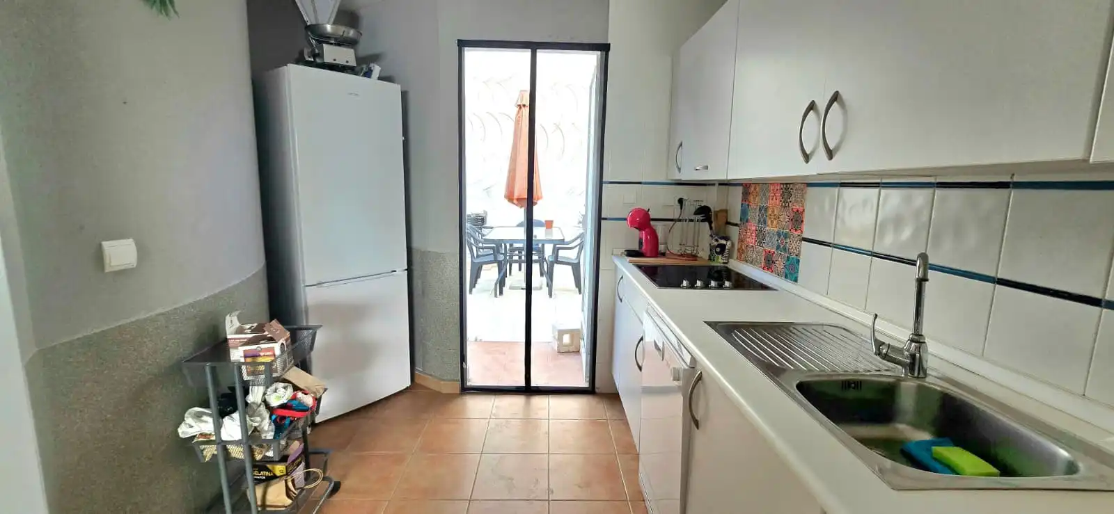 Cuina de Casa adosada en venda en La Nucia amb Terrassa, Traster i Moblat