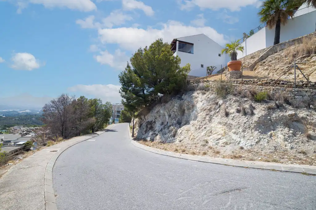 Rural land for sale in C/ Media, Urb Sierra de Altea II, imagen 8