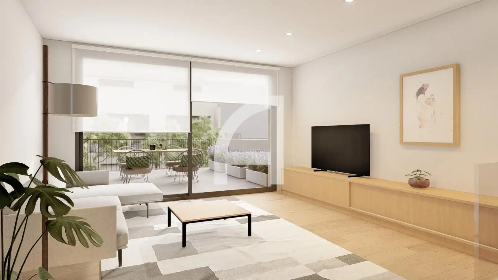 Living room of Land for sale in Terrassa