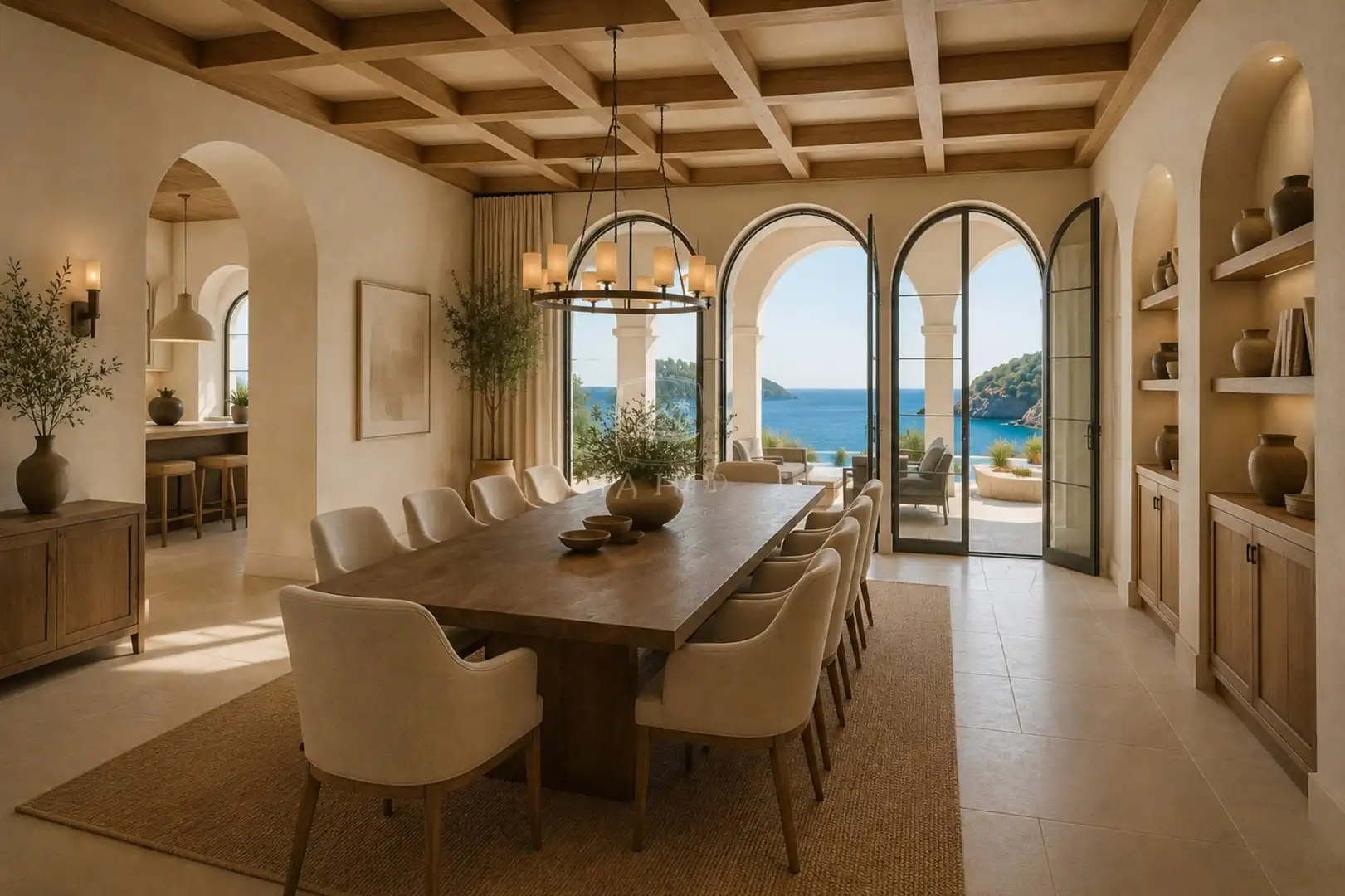 Menjador de Casa o xalet en venda en Jávea / Xàbia amb Aire condicionat, Calefacció i Jardí privat