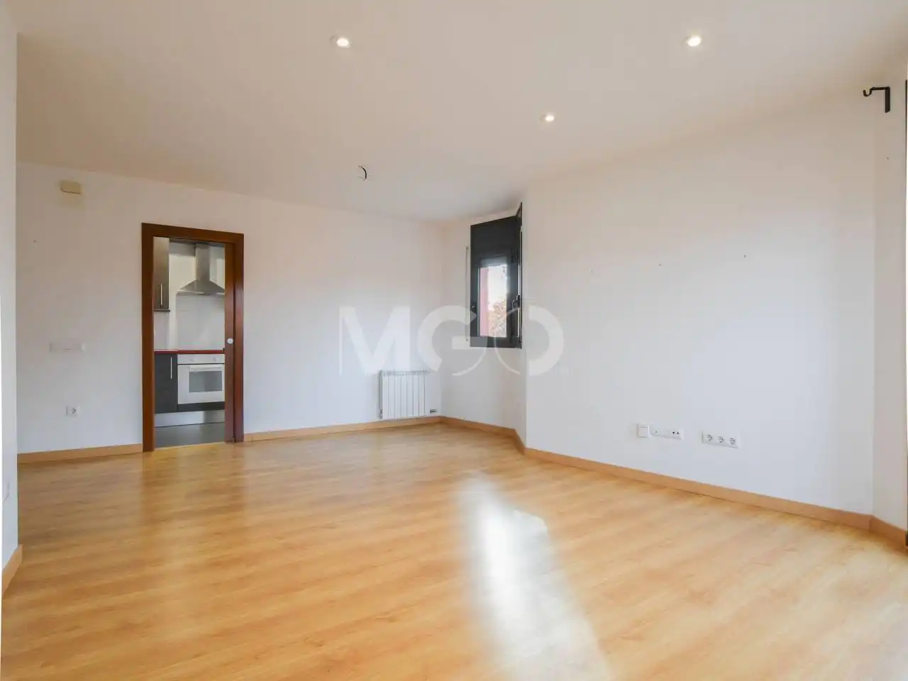 Schlafzimmer von Wohnung zum Verkauf in Manlleu mit Heizung, Parkett und Terrasse