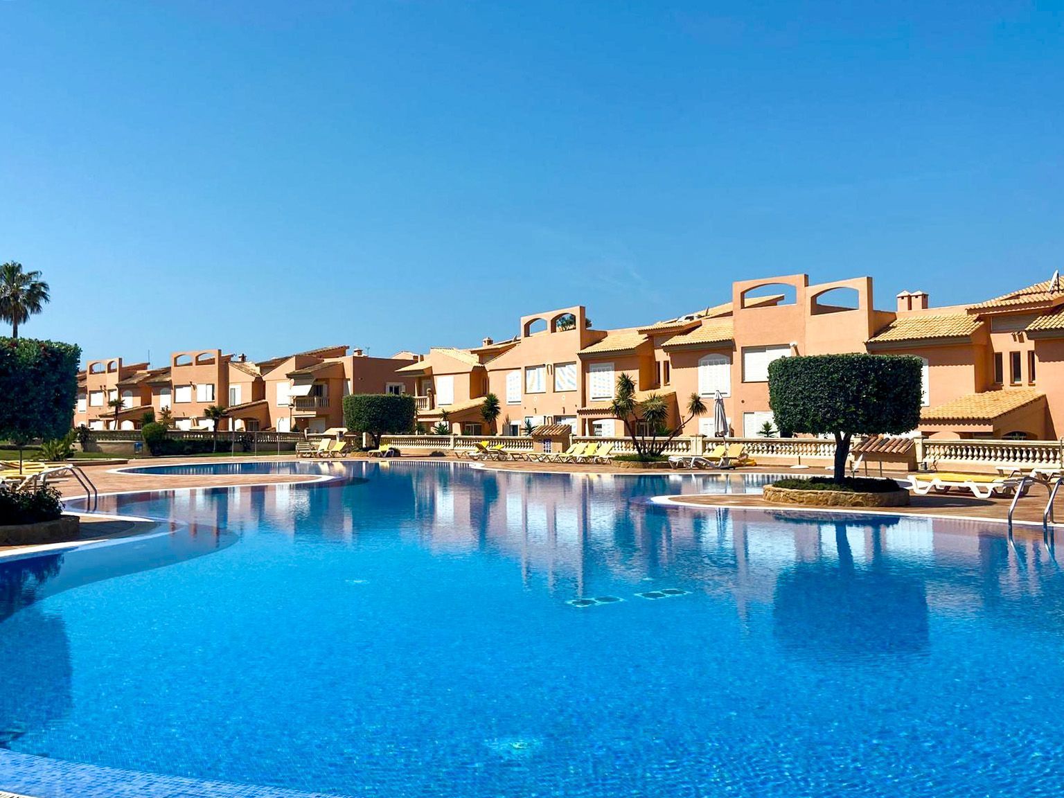 Swimming pool of Apartment to rent in Llucmajor  with Air Conditioner, Terrace and Furnished