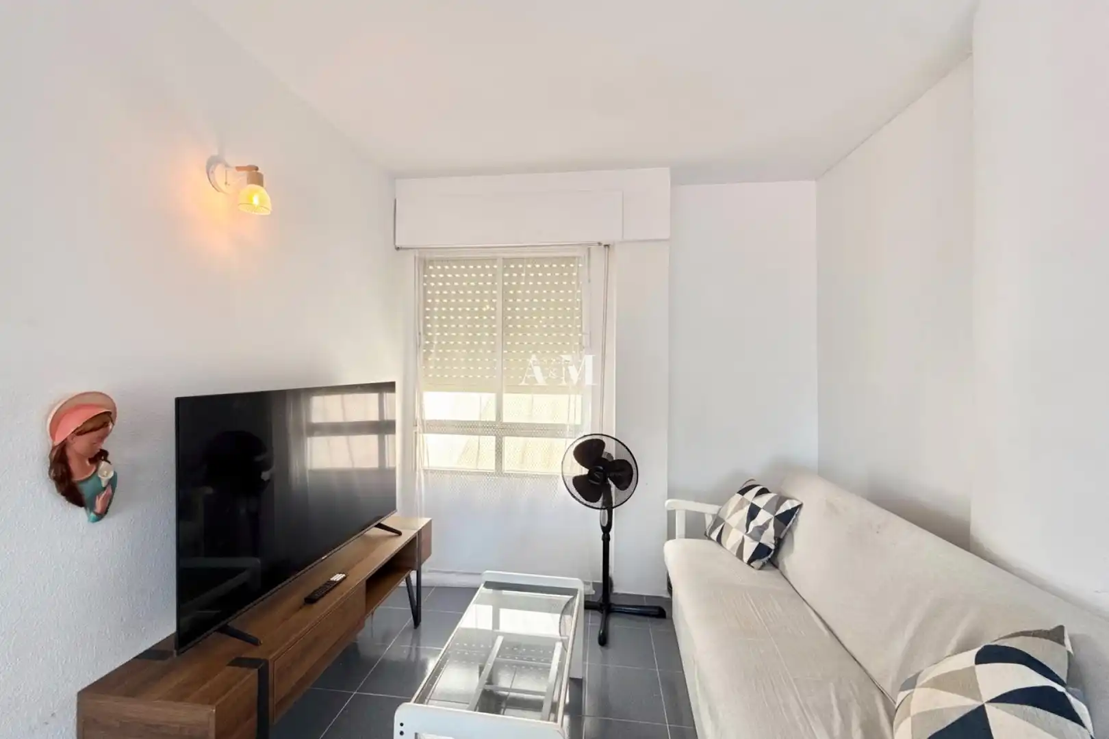 Living room of Flat for rent in Torrevieja  with Terrace, Furnished and Washing machine