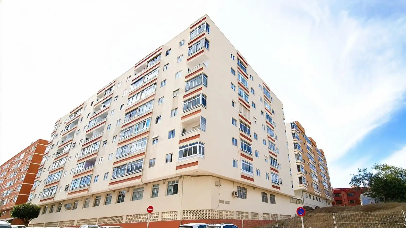 Vista exterior de Piso en venta en Telde con Balcón