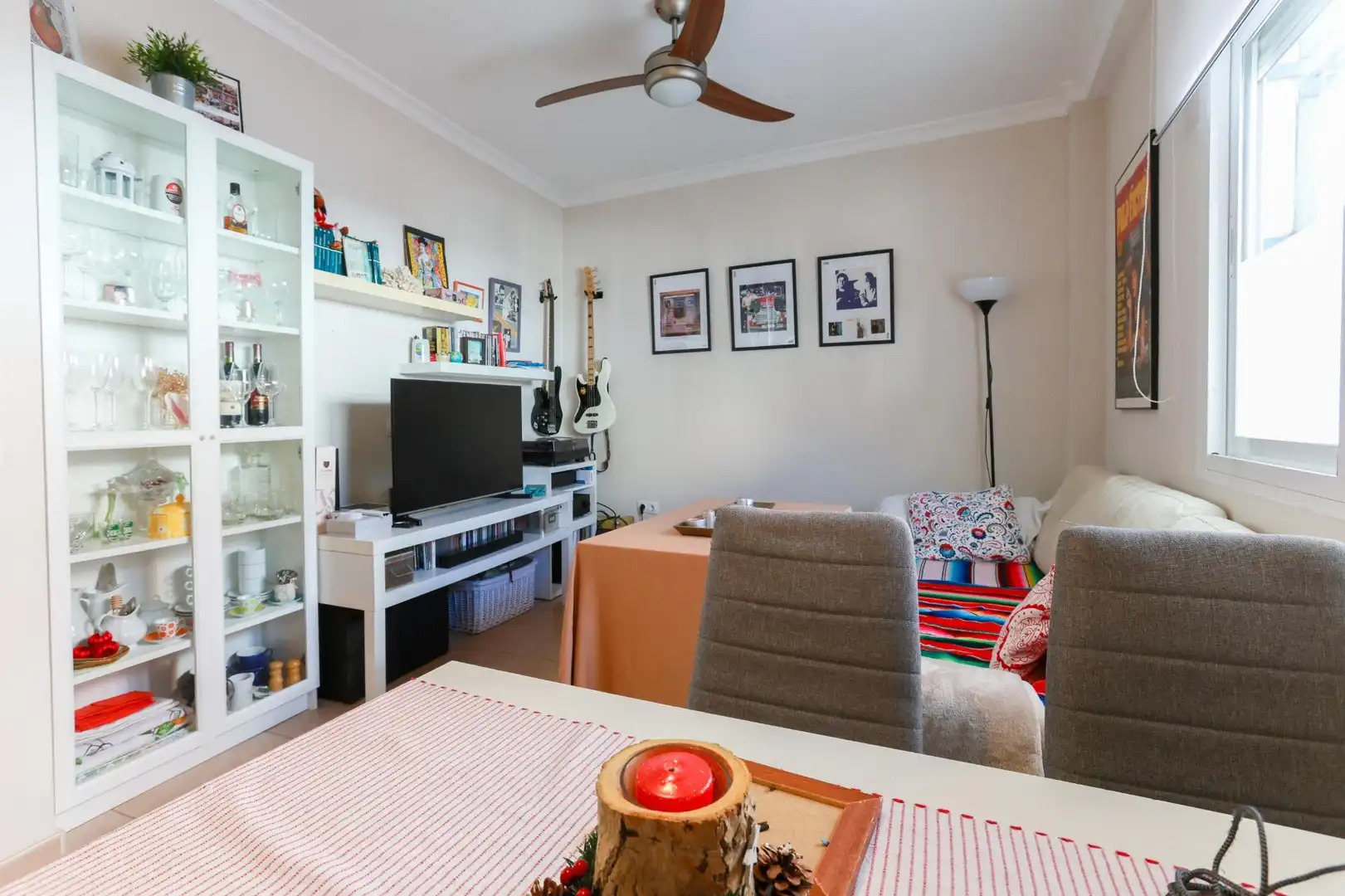 Sala de estar de Planta baja en venta en Málaga con Aire acondicionado, Calefacción y Alarma