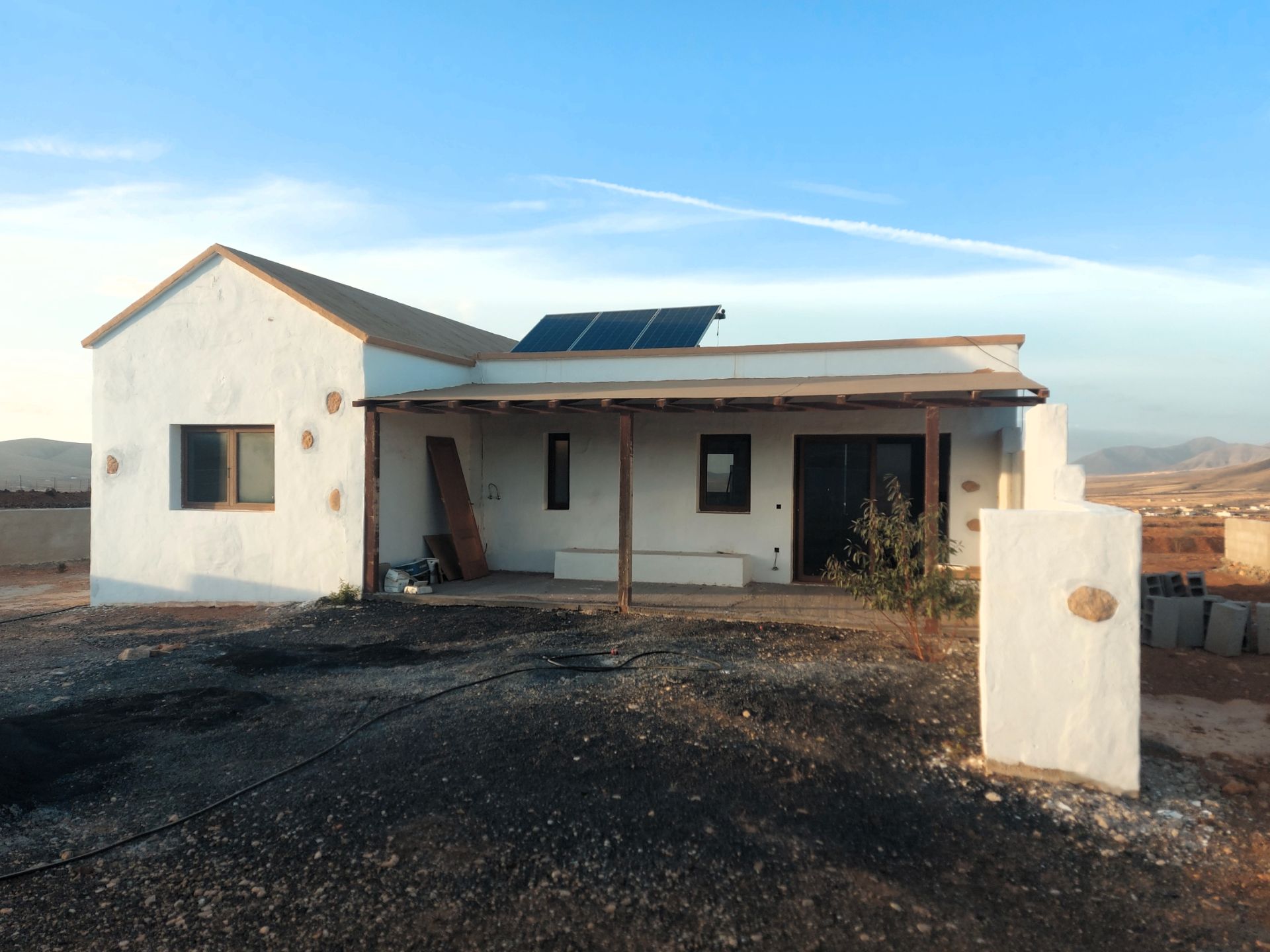 Exterior view of Country house for sale in Puerto del Rosario  with Private garden