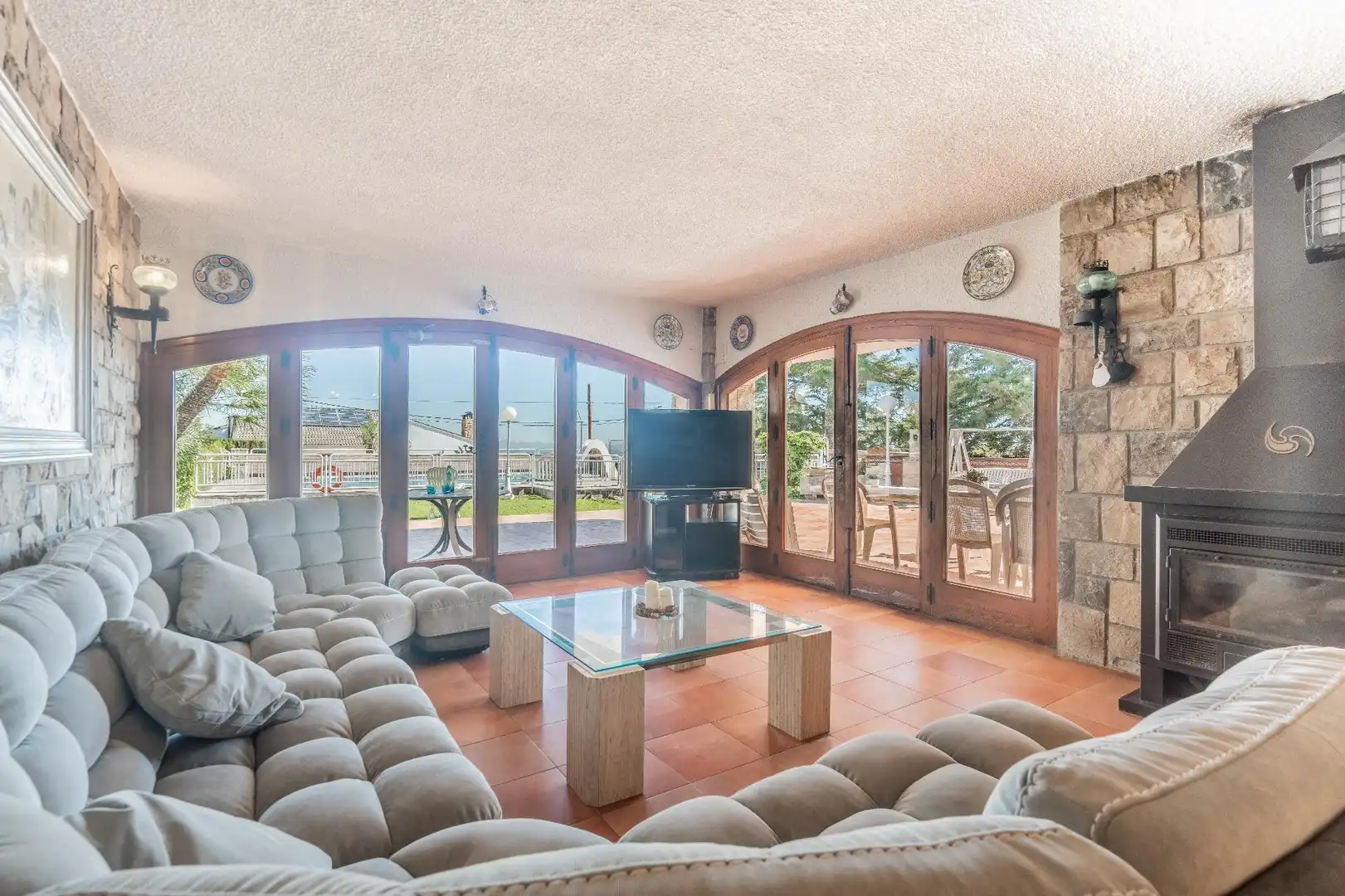 Sala de estar de Casa o chalet en venta en Torrent con Calefacción, Jardín privado y Terraza