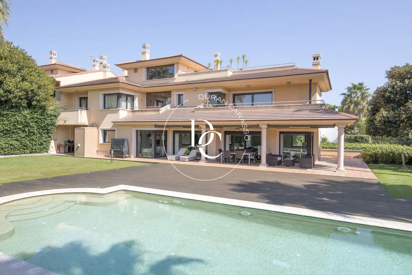 Jardí de Casa o xalet de lloguer en Sitges amb Aire condicionat, Calefacció i Jardí privat