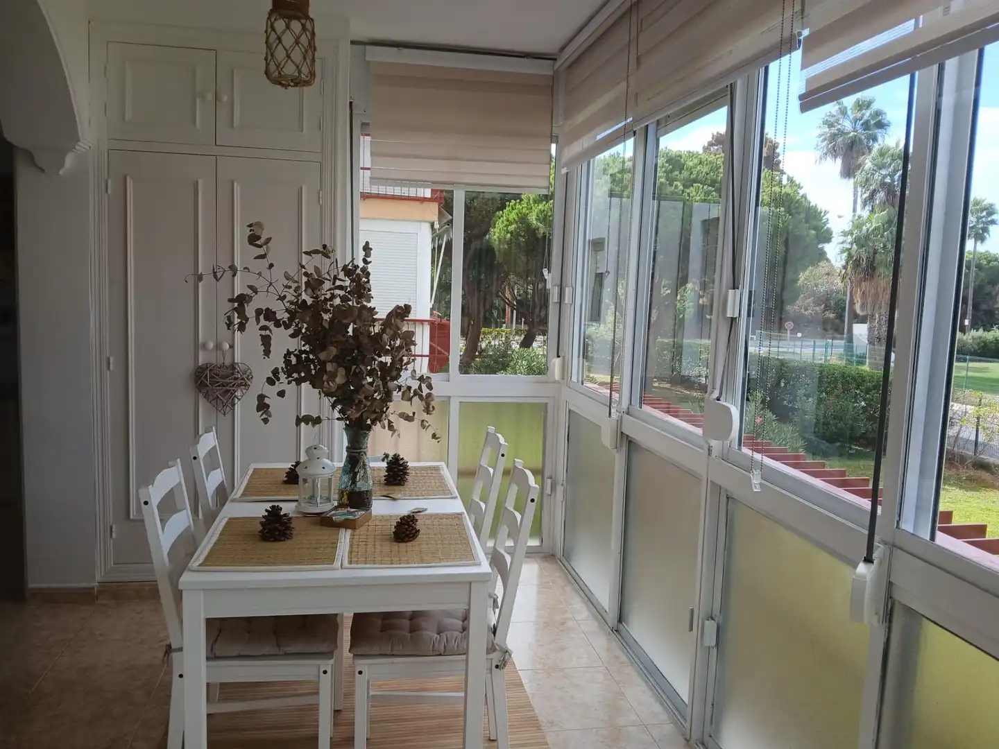 Comedor de Apartamento en venta en El Portil con Jardín privado