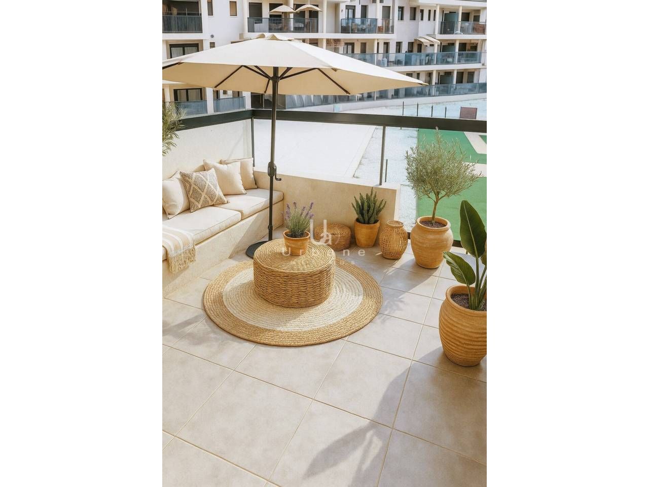 Terrace of Flat for sale in Alcantarilla  with Air Conditioner, Storage room and Balcony