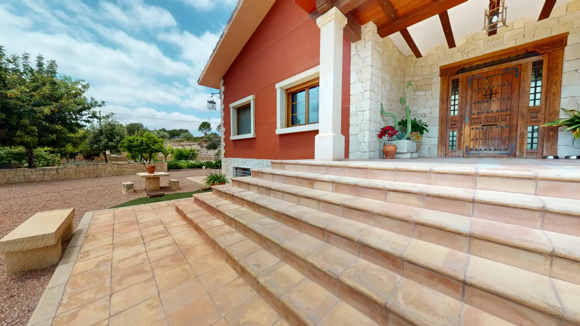 Terraza de Casa o chalet en venta en Monóvar  / Monòver con Aire acondicionado, Calefacción y Jardín privado