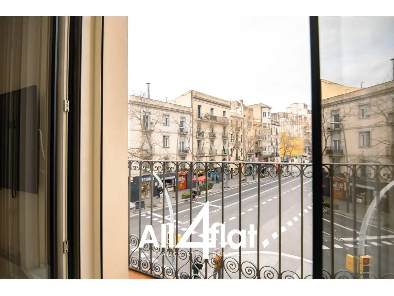Exterior view of Flat for sale in Barcelona  with Air Conditioner, Parquet flooring and Terrace