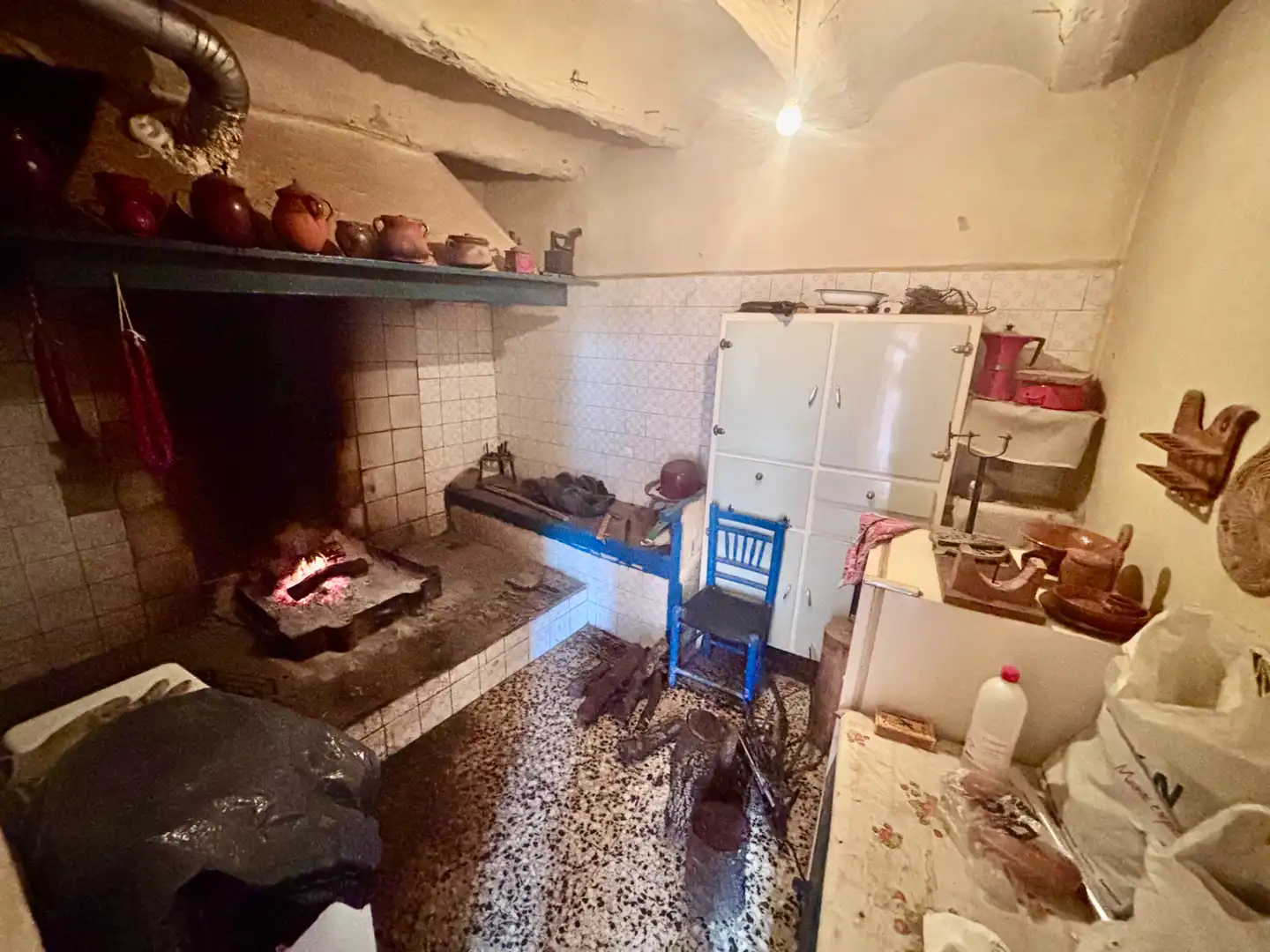 Cocina de Casa o chalet en venta en Cetina con Trastero, Amueblado y Balcón