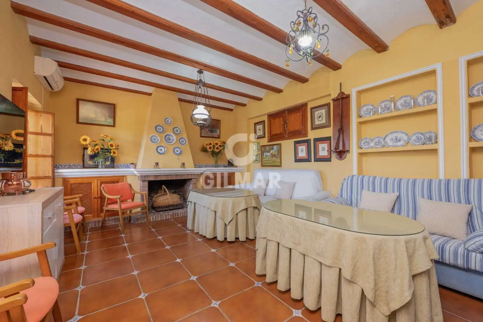 Garden of Houses for sale in Villamartín  with Heating, Private garden and Swimming Pool