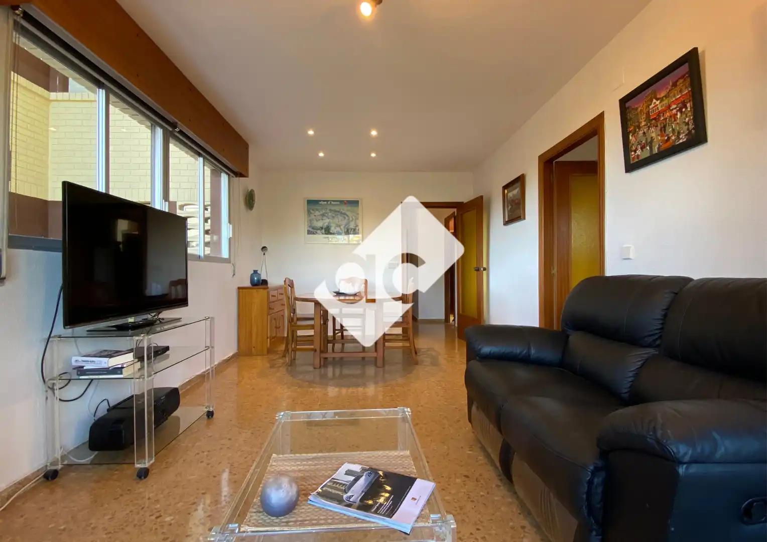 Sala de estar de Piso de alquiler en Valencia con Calefacción, Amueblado y Horno