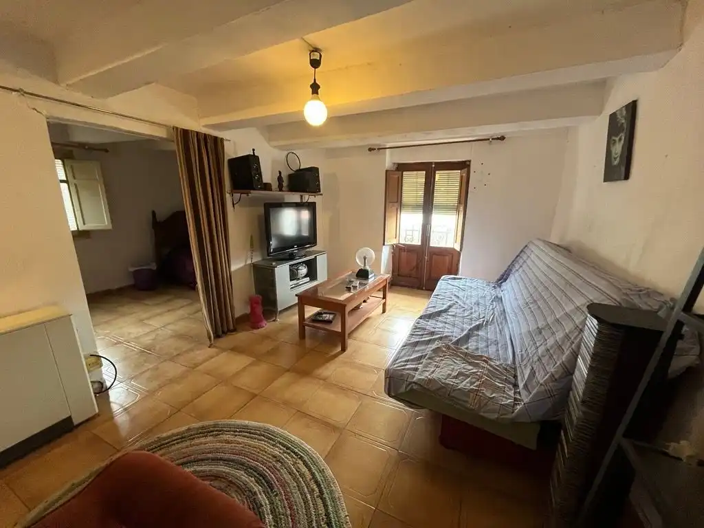 Sala de estar de Casa o chalet en venta en La Parrilla  con Calefacción, Lavadora y Microondas