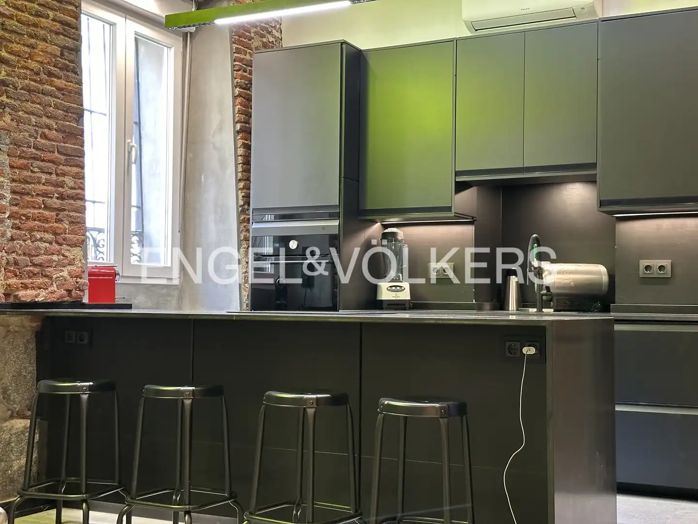 Kitchen of Flat for rent in Madrid  with Heating