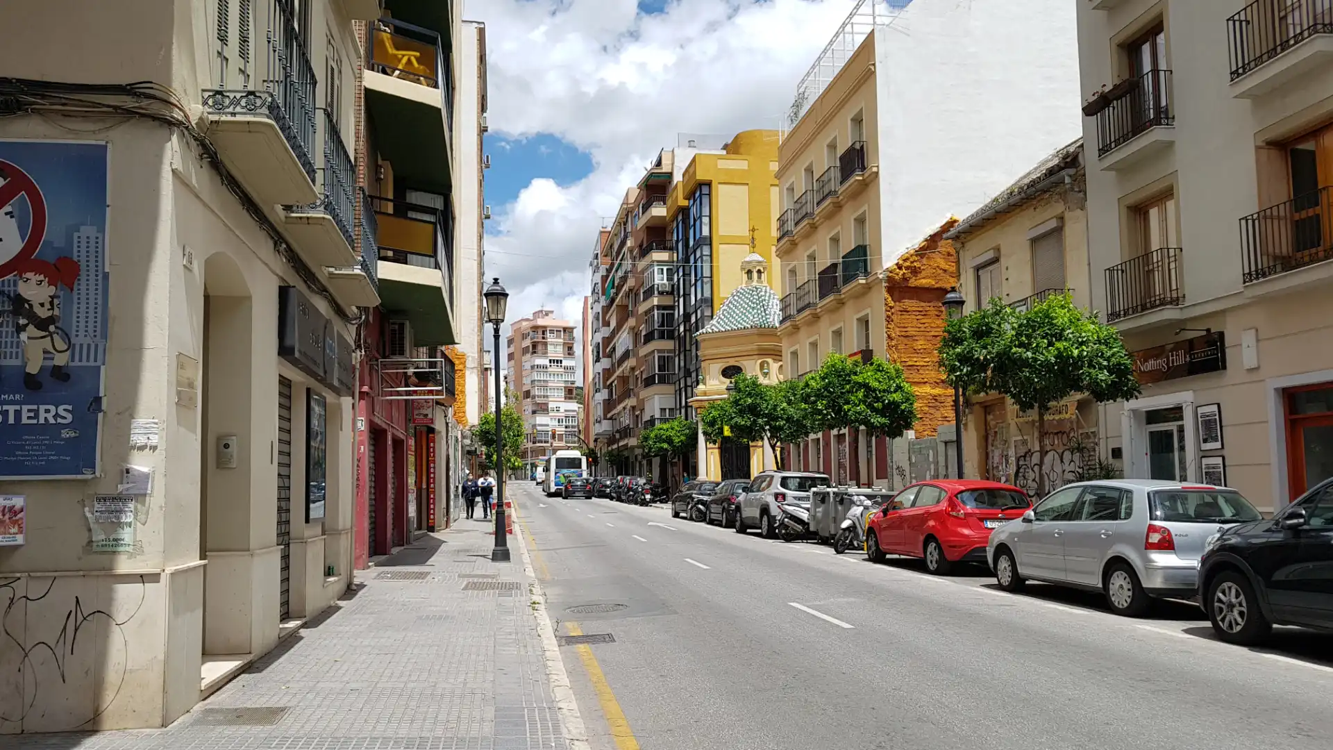 Vista exterior de Piso de alquiler en Málaga con Aire acondicionado, Calefacción y Amueblado
