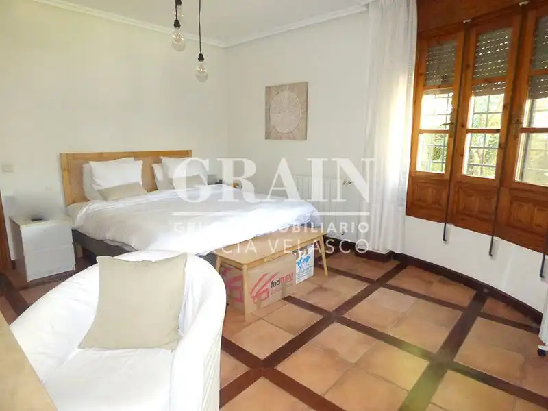 Bedroom of Houses for sale in Albacete  with Air Conditioner, Heating and Private garden