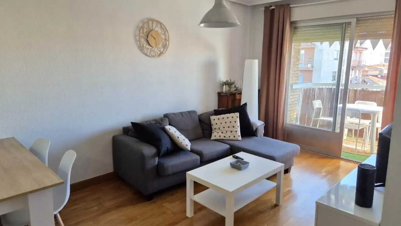 Sala de estar de Piso de alquiler en Salamanca con Calefacción, Parquet y Amueblado