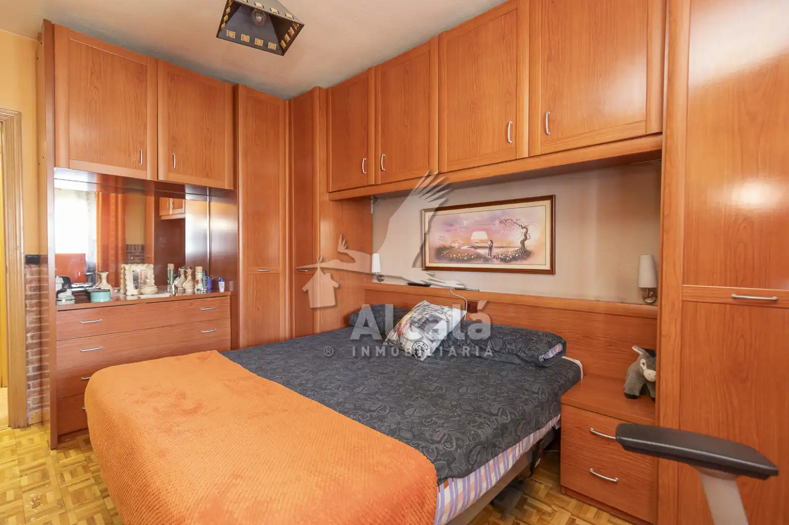 Bedroom of Flat for sale in Alcalá de Henares  with Air Conditioner, Heating and Terrace